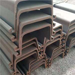 Fournisseurs de palplanches en acier de 120 mm * 400 mm avec une résistance élevée et une résistance à la corrosion - Product Image 4