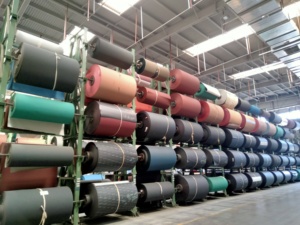 1.38*100m cuộn giấy nhám Đỏ Độ cứng Trung Bình nhôm Oxit mài mòn vải cuộn OEM tùy chỉnh Jumbo cát giấy cuộn - Product Image 4