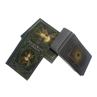 Boîte d'emballage de luxe avec impression de logo personnalisé, grand jeu de cartes de tarot Oracle écologiques avec guide