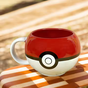 Tasse en céramique créative motif dessin animé, tasse à eau en forme de boule d'elfe avec couvercles, tasse à café au design coloré pour thé et boissons, cadeau - Product Image 3