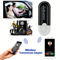BLE Adapter 5.0 Zender en ontvanger USB draadloze audio-adapter Ondersteunt Windows 7/8/10/11 voor pc TV Auto hoofdtelefoon Luidsprekers