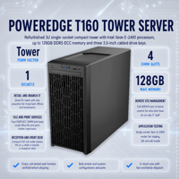 Server Menara T160 T110 T120 T130 T140 T150 T330 NIC File SSD SAS PCIe Cloud Compute Database Ethernet