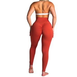 Oem cintura alta gimnasio Fitness desgaste Rosa logotipo personalizado compresión entrenamiento medias más tamaño Yoga pantalones Leggings para <span class=keywords><strong>mujer</strong></span> - Product Image 4