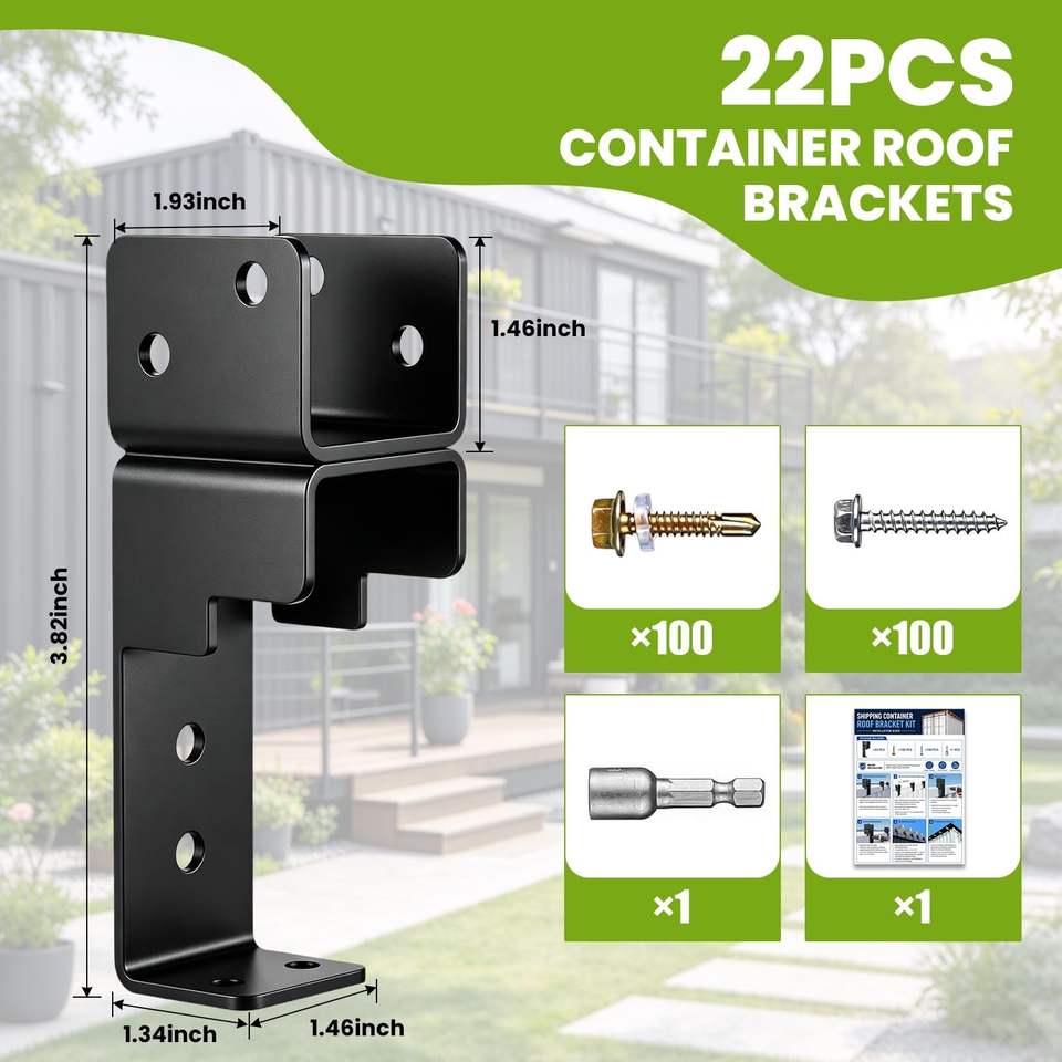 Building Rafter Drawings Shipping Container Roof Brackets Truss for 20FT Shipping Containers ...