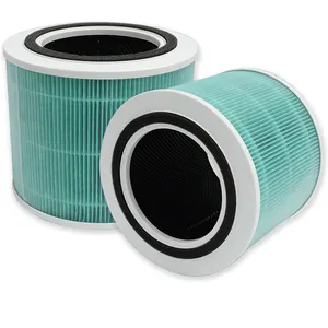 4-Traps Filtratie 2-Pack Vervangende Echte Hepa-Filters Compatibel Met Toppin-Luchtreiniger 220 Vierkante Voet, Tpap003