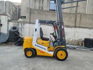 TCM 3 Ton Diesel Powered <b>Pallet</b> Truck 4.5 M Reach <b>Used</b> 4x4 Drive 2024 Model Hot Selling Isuzu Engine 1 Year Warranty - Product Image 3