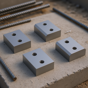 Cuchillas de Repuesto para Cortadora de Varillas Eléctrica, 20 mm, Rectangulares, de Aleación de Acero, Juego de Cuchillas de Corte de Metal Industrial - Product Image 2