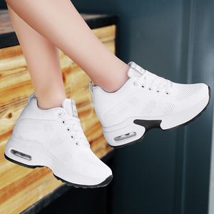 Zapatillas Deportivas de Mujer Evergreen Transpirables con Malla y Cordones para Baile Cuadrado, con Amortiguación de Aire, Suela Suave y Elevación Interna - Product Image 3