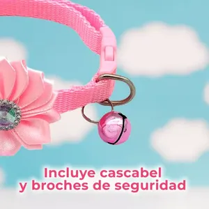 Set di 3 collari regolabili per cani e gatti, confortevoli, 16-32 cm - Product Image 5