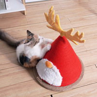 Nouveau cadeau du Nouvel An, jouet amusant pour chat en toile de chanvre, griffoir, arbre à chat, jouet de chat, jouet de stimulation pour la nouvelle arrivée