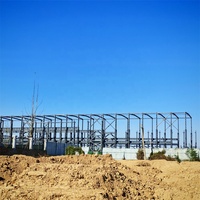 Structure en acier standard pour garage, entrepôt, atelier personnalisé, usine, centre logistique, certifiée CE et ISO