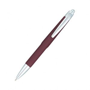 Hot Selling Ballpoint Pen Custom LOGO Advertisement Signing Pen 0.5mm Press Type <b>Rubber</b> <b>Sprayed</b> Ballpoint Pen - Product Image 4