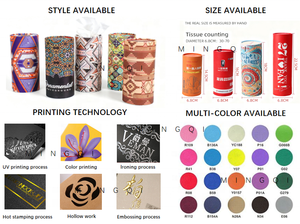 Изготовленный на заказ Рождественский мягкий чехол для салфеток для лица Автомобильный держатель для салфеток Бамбуковый Цилиндр для салфеток для автомобиля - Product Image 4