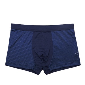 Bamboo Fiber <strong>Men's</strong> <strong>Briefs</strong> Super Large Size Ice Silk Breathable Mesh Hole Thin Boxer Shorts <strong>Mens</strong> Boxers Shorts Underwear - Product Image 5