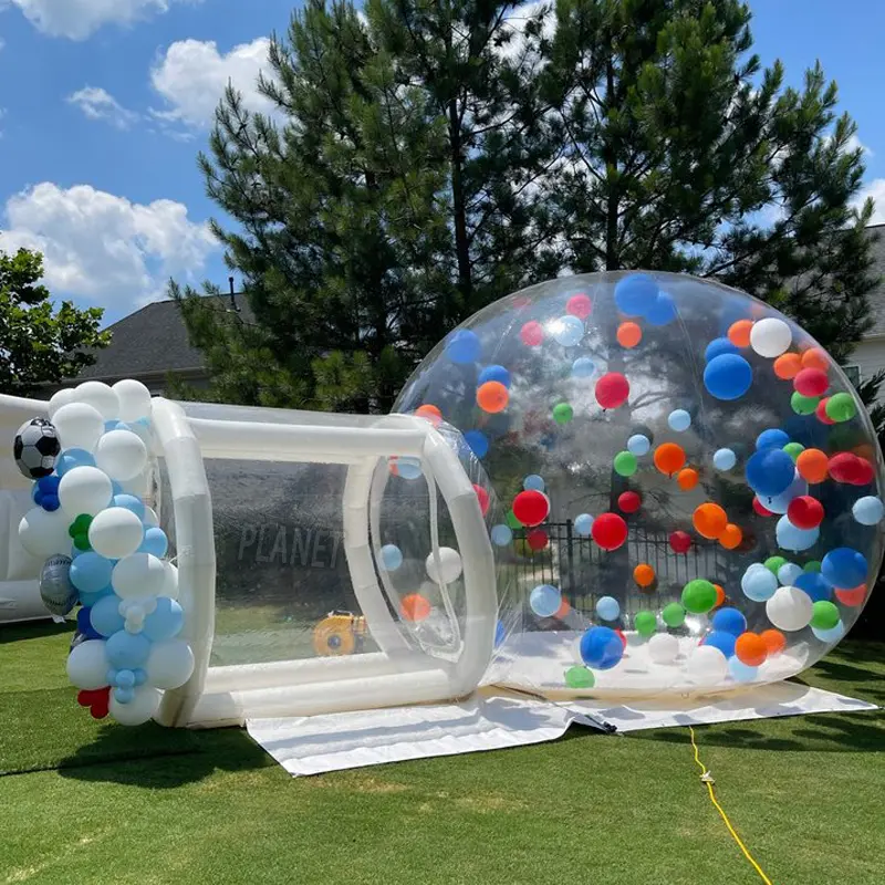 Transparent Inflatable Bounce House Bubble Balloon House Inflatable Dome Bubble Tent For Kids Party