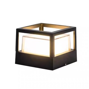 Lámpara LED Impermeable para Pilar, Moderna, en Forma de Cubo, para Postes de Cercas, Jardín, Patio, Camino, Césped, Iluminación Exterior - Product Image 5