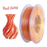 Filament PLA à paillettes changeant de couleur 1Kg 1.75mm Titane Brûlé Nébuleuse Violette Échantillon Plastique Imprimante 3D FDM Fil Lisse CE