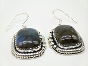 Natural Labradorite Gemstone Handmade <b>Earrings</b> 925 Sterling Silver Jewelry for Women Wholesale Designer Crystal Dangle <b>Earrings</b> - Product Image 5
