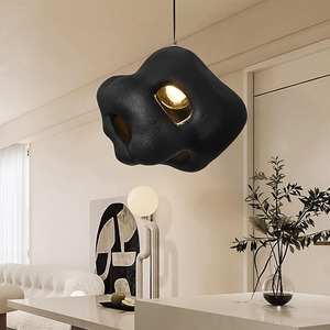 โคมไฟระย้าสไตล์วาบิซาบิญี่ปุ่น ปี 2024 โคมไฟห้อยตกแต่งแบบมินิมอลทันสมัย สำหรับร้านอาหาร โฮมสเตย์ ห้องนอน หรือห้องทำงาน - Product Image 2