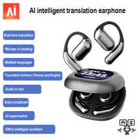 Casque d'écoute intelligent Pro AI YYK-Q16 Écouteurs de sport sans fil OWS Écouteurs à écran tactile couleur Casque d'écoute YMX