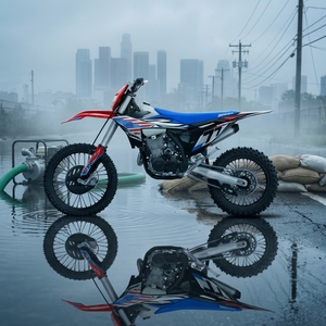 Moto <span class=keywords><strong>enduro</strong></span> YBS300 DOHC monocylindre refroidi par eau 300cc tout-terrain 4 soupapes Dirt Bike SFR 520 Chain Motor <span class=keywords><strong>Cross</strong></span> - Product Image 1