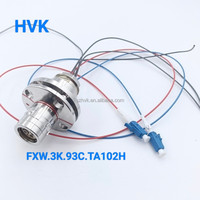 Compatible avec les connecteurs à fibres optiques en acier inoxydable d'origine FXW3K93C, connecteur haute précision, fixation sur disque, système push-pull autobloquant