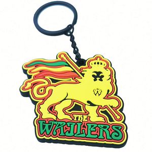 Custom Made 2D/3D Anime Soft Pvc Keychain Make Rubber <b>Key</b> <b>Chain</b> Your Logo Keyring with <b>Chain</b> - Product Image 4