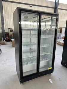 Réfrigérateur commercial pour boissons, 5 étoiles, à économie d'énergie, vertical, à température unique, avec porte vitrée, 300L, 2-8°C - Product Image 3