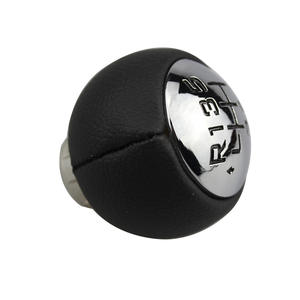 Pomo de palanca de cambios de cuero para coche, palanca de cambios manual para Peugeot 307 308 5008 Citroen, diseño ergonómico - Product Image 2