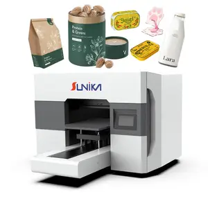 Sunika hochauflösende neue kostengünstige Speedy shaker led-hartungssystem a3 mini-uv-etikettendruckermaschine mit epson XP600-druckkopf