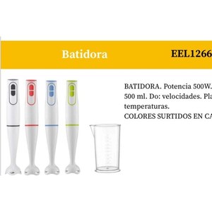 เครื่องปั่น 500 วัตต์ 500 มล. 2 ระดับความเร็ว พลาสติก ทนความร้อน สีสันหลากหลาย - Product Image 1