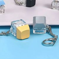 Wholesale Custom Design Logo Mechanical Keyboard Keychain Keycap Relieve Stress Switches Key Chain Decompression Keychain