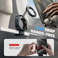 Support de téléphone portable magnétique pliable et portable LISEN pour voiture et bureau, compatible iPhone 17 16 Pro Max