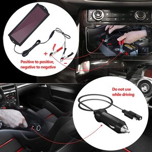 Panneaux solaires en silicium amorphe adaptés de 2,5 W pour le maintien du courant de veille des batteries de voiture - Product Image 3