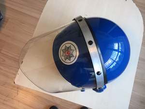 戦闘用フレンチスタイルブラックプラスチックアンチナイフタクティカルABSヘルメット - Product Image 4