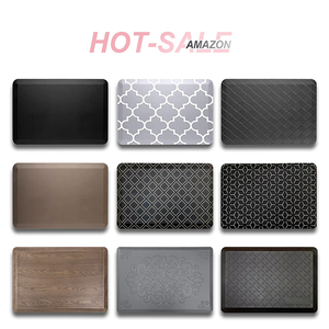 Tapis de buanderie imperméable antidérapant anti-fatigue avec mousse PVC rembourrée pour la zone de la machine à laver et le sol humide de la salle de bain - Product Image 5