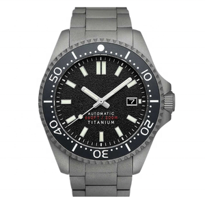 Reloj de Buceo Deportivo Mecánico Automático de Titanio de Lujo de 200 Metros, Resistente al Agua, con Correa de 20 mm y Posibilidad de Personalizar el Logotipo - Product Image 5