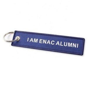 <b>Custom</b> Logo Embroidery Jet Tag Fabric <b>Keychains</b> & Carabiners Promotional Business & Car Gifts with Personalized Design - Product Image 3