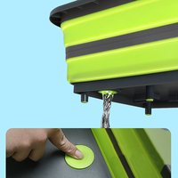 Planche à découper pliable pour nettoyer les légumes, planche à découper pliable en plastique avec panier, nouveau design