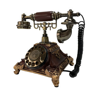 Teléfono europeo antiguo Grabación de información para fiesta de boda Libro de mensajes vintage Fiesta de cumpleaños Bendiciones de voz únicas - Product Image 5