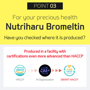 Nutriharu Premium Bromelaïne Quercétine RichMax Enzyme Digestive Végétale Antioxydant Naturel Soutien Quotidien à la Circulation Corporelle - Product Image 6