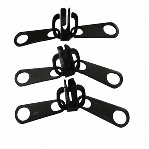 Tùy chỉnh màu sắc thương hiệu Heavy Duty No.10 hai mặt dây kéo trượt vật liệu nhựa - Product Image 1