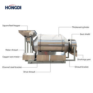 Licuadora de tambor industrial: para polvos alimenticios, gránulos químicos y procesamiento de cuentas de vidrio - Product Image 3
