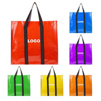 Sacs de shopping en tissu tissé PP personnalisés de nouvelle conception, sacs tissés durables et écologiques en PP