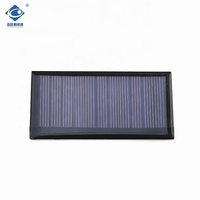 Module de panneau solaire en silicone léger, panneau solaire en résine époxy, 0,35 W, mini panneaux solaires portables, chargeur ZW-8040-5.5V