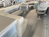 Bateau ponton de luxe en aluminium soudé de 8,2 m (27 pieds) pour resort, tourisme, passagers, sport, fête, barbecue, avec moteur de 150 CV, à vendre