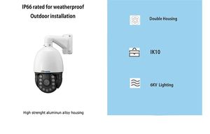 PTZ IR Speed Dome Rede 2020 Venda Quente WIFI/ 4G Câmera de Vigilância de Segurança 5.0MP 36X Zoom Óptico <span class=keywords><strong>CCTV</strong></span> Ao Ar Livre 360 Graus - Product Image 5