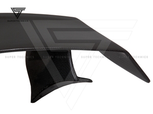 <span class=keywords><strong>Becquet</strong></span> arrière noir brillant en Fiber de carbone, aileron postérieur adapté à la <span class=keywords><strong>Audi</strong></span> <span class=keywords><strong>TT</strong></span> <span class=keywords><strong>MK2</strong></span> - Product Image 4