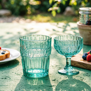 <span class=keywords><strong>Verre</strong></span> à vin <span class=keywords><strong>vintage</strong></span> coloré côtelé fait main élégant à pied court, compatible lave-vaisselle, pour petit-déjeuner, crème glacée, pouding, <span class=keywords><strong>milkshake</strong></span> - Product Image 6