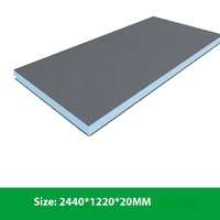 Panneau d'appui en mousse dure XPS de 6 à 50mm d'épaisseur pour l'isolation des murs Panneau d'appui en mousse de ciment thermique